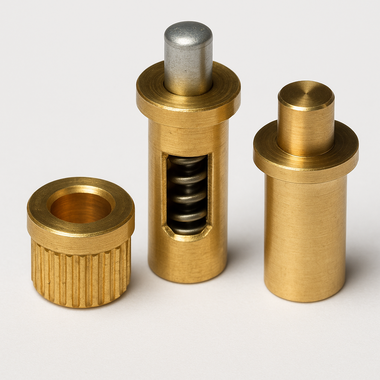 Pivot 8mm met huls, in te boren